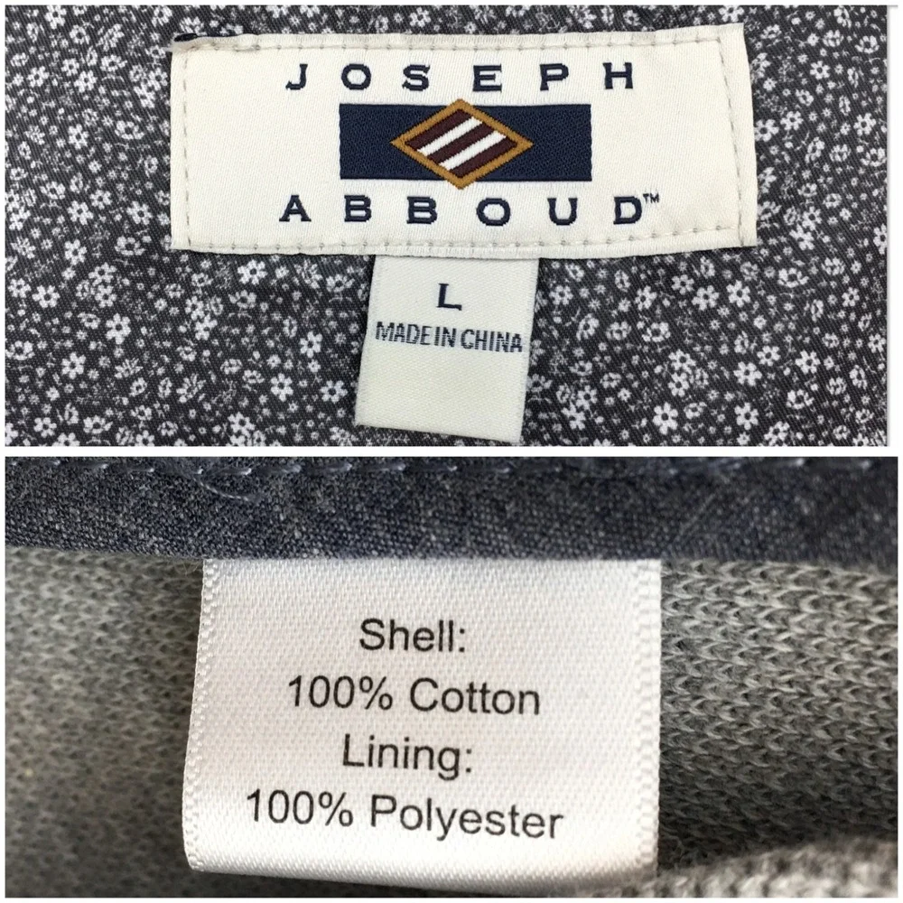 JOSEPH ABBOUD Mens Cotton Blazer Sport Coat Casual‎ Jacket Size L (42R) Suit